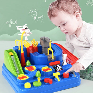 Kids Educational Car Toys for Boys Track Adventure Brain Table Games