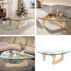 Minimalist Tempered Glass Coffee Table