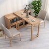 New Design Multifunction Dining Table with  Cabinet(without folding chairs storage function)