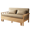 wood sofa bed foldable multifunctional 