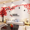 3d Couple Tree Acrylic Wall Murals