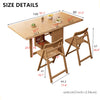 Double Drop Leaf Dining Table