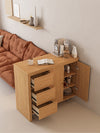 New Design L Bar Table With Both Side Storage Buffet Sideboard Cabinet