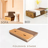 Extendable Paper Bed with Folding Mattress