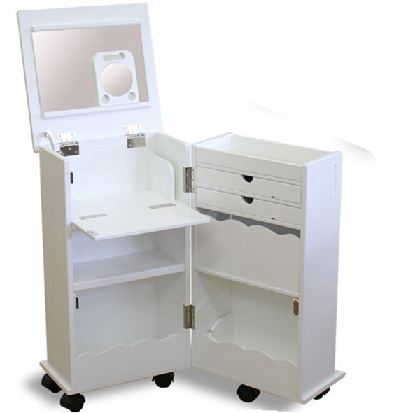 Vanity Table with Large Storage Room