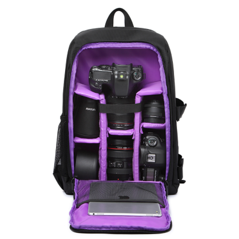 DSLR Camera Backpack Bag  for Camera, Lenses,  and Photography Accessories