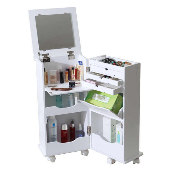 Vanity Table with Large Storage Room