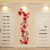 3d Rattan Flower Acrylic Wall Murals