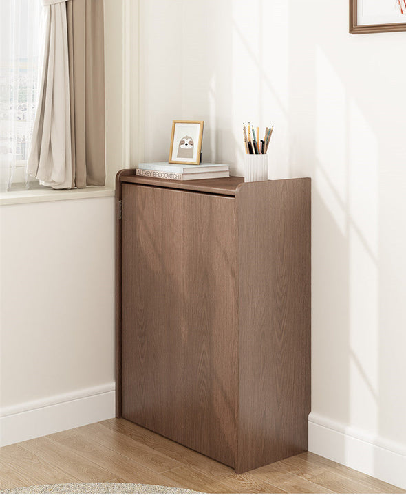 Space Saver Foldable Computer Writing Table With Book Shelf