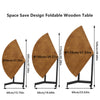 New Arrival Space Saving Round Folding Table