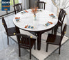 2 In 1 Marble Table Top Dining Table Set