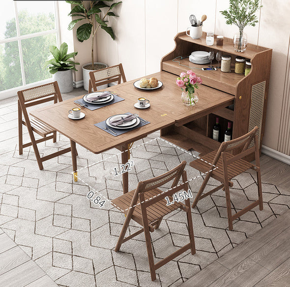 dining room side table walnut