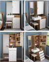 Nordic Dressing Table with Full Body Mirror And Drawers