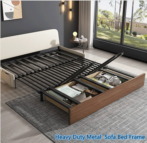 SOFA BED WITH UNDERNEATH STORAGE