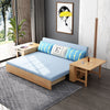 New Design Multifunction Sofa Bed with Folding Armrest Table