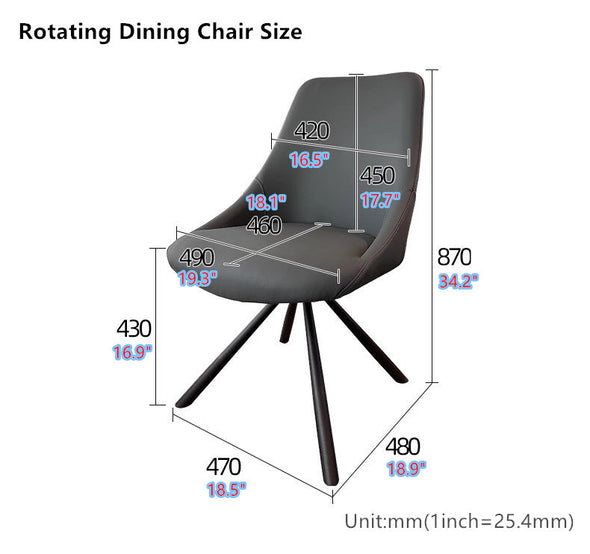 Rotating Extendable Ceramic Top Round Dining Table