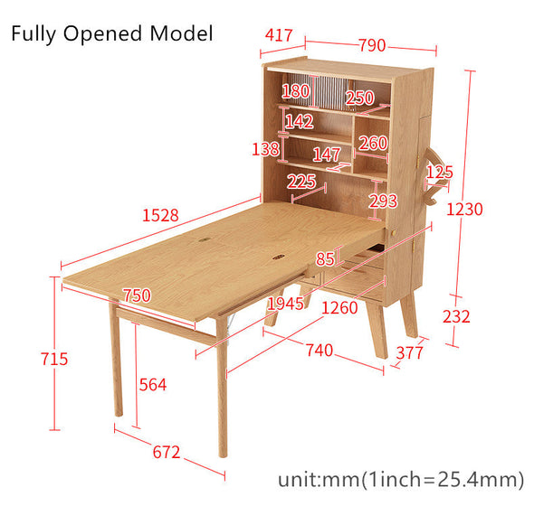 New Arrival Space Saving Sideboard Table With Folding Chairs