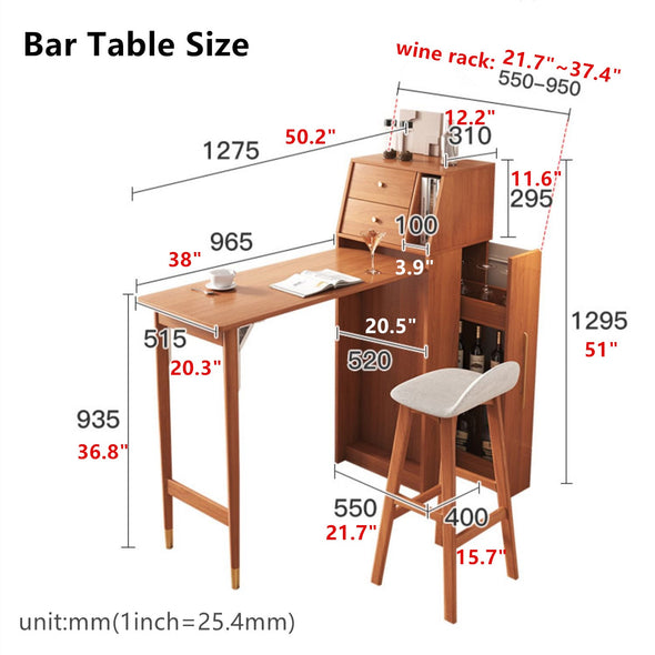 WINE BAR TABLE