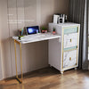 New Arrival Space Saving Small Desk with Invisible Chair