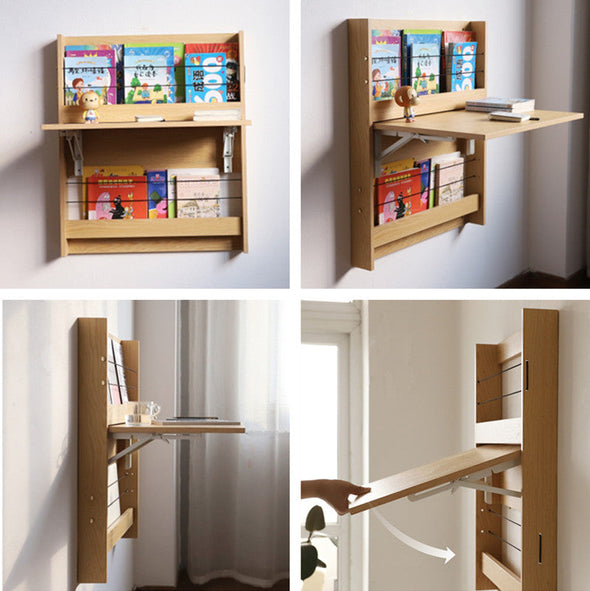 wall mounted folding table