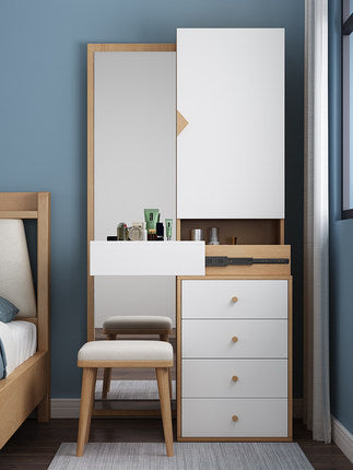 Nordic Dressing Table with Full Body Mirror And Drawers