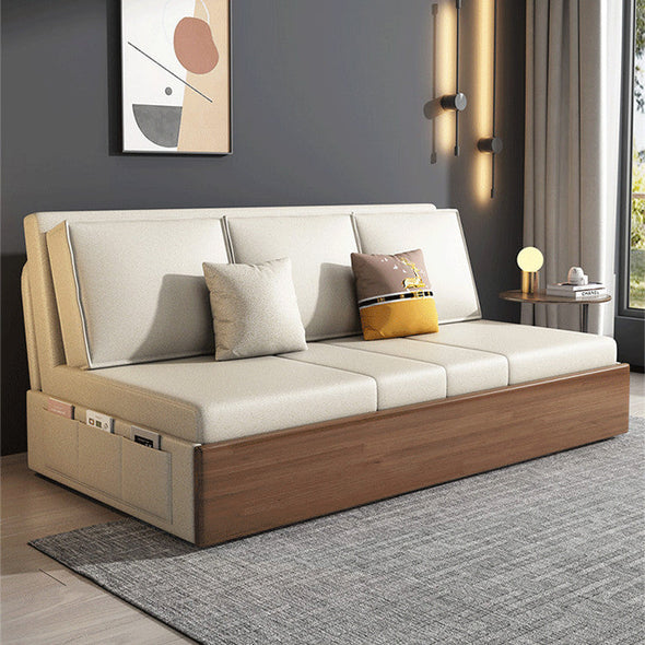 Foldable SOFA BED WITH UNDERNEATH STORAGE