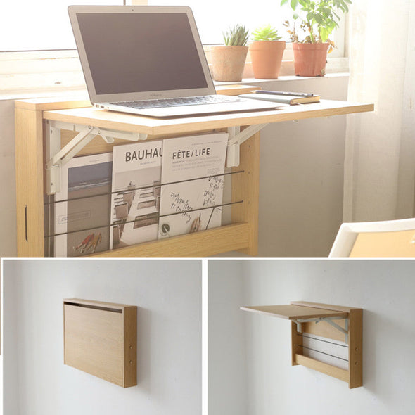 wall mounted folding table