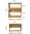 wall mounted folding table