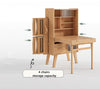 New Arrival Space Saving Sideboard Table With Folding Chairs