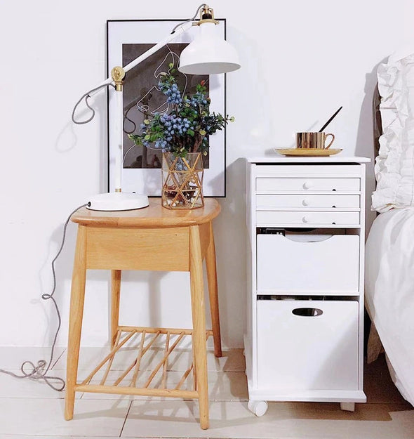 Vanity Table with Large Storage Room