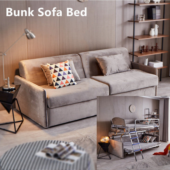 Completely Collapsible Foldable Bunk Sofa Bed