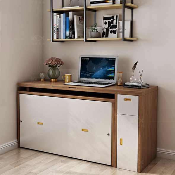 Murphy Cabinet Bed with Multi Function Desk