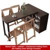 New Design Multifunction Dining Table with  Cabinet(without folding chairs storage function)