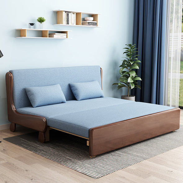 Solid Wood Pull Out Sofa Bed