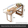 Solid Wood Folding Multifunctional Dining Table for Small Apartments