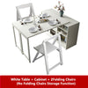 New Design Multifunction Dining Table with  Cabinet(without folding chairs storage function)