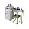 New Arrival Space Saving Small Desk with Invisible Chair