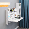 Wall Mounted Foldable Desk and Shelf